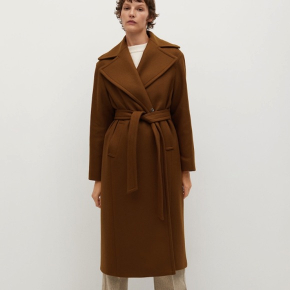 Stunning Belted Mango Coat XS - Picture 1 of 2